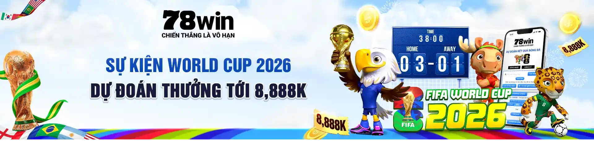 78win sự kiện WorldCup 2026
